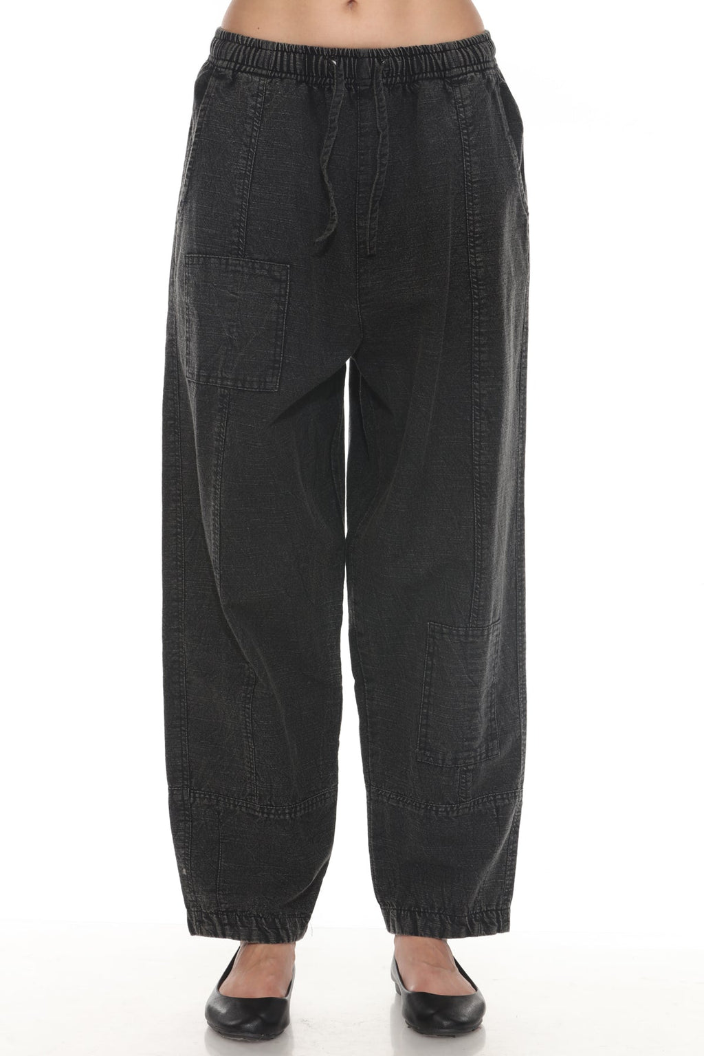 Women's Stonewash Joggers Pants