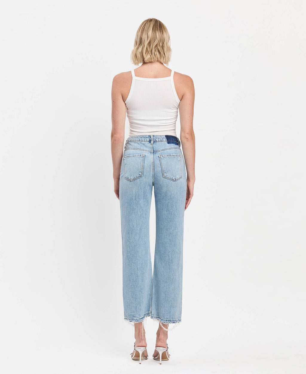 Lina 90's High Rise Ankle Slim Jean
