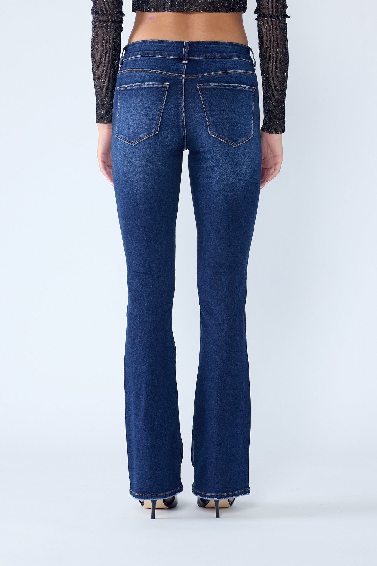 High Rise Classic Bootcut Jeans