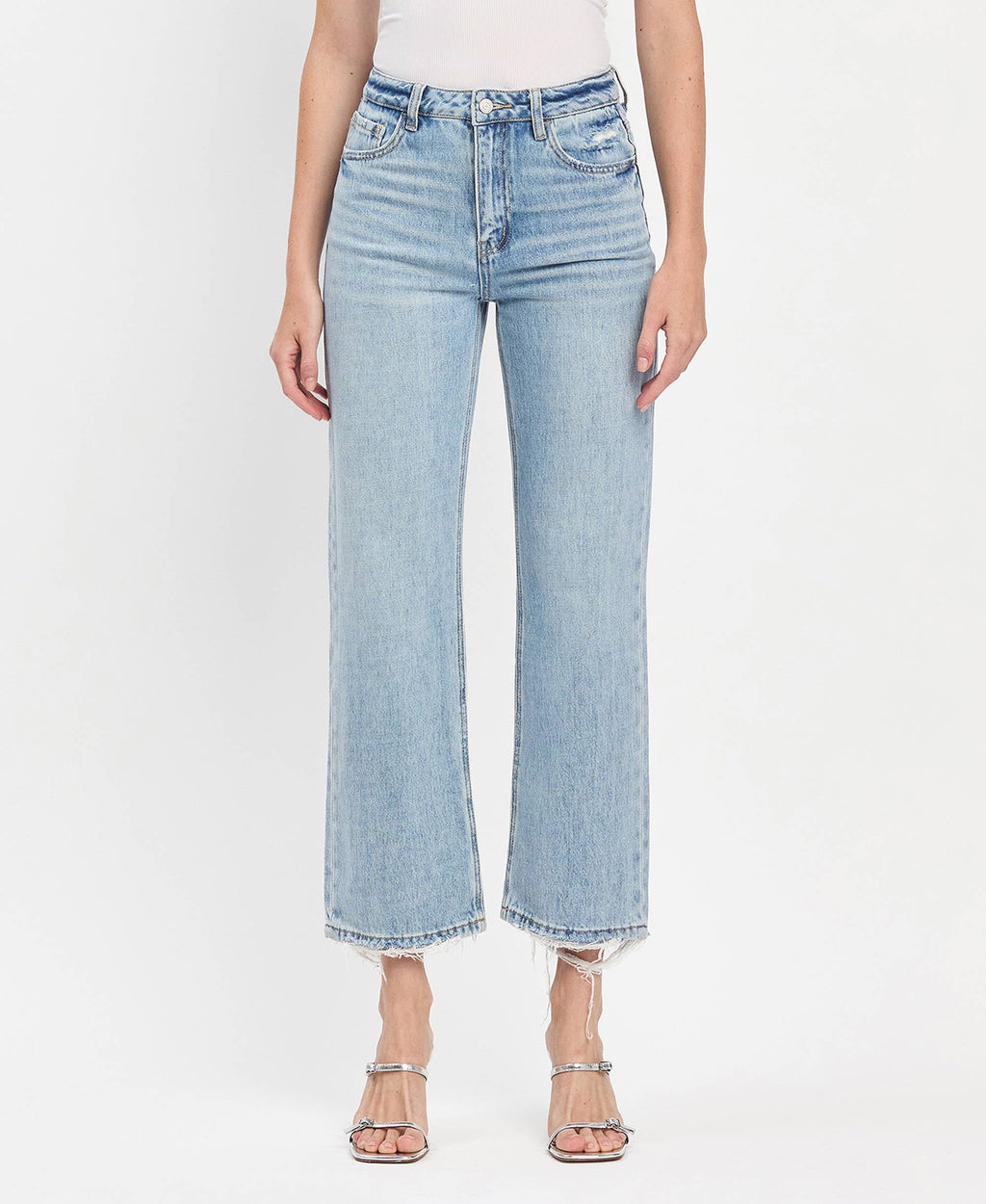 Lina 90's High Rise Ankle Slim Jean