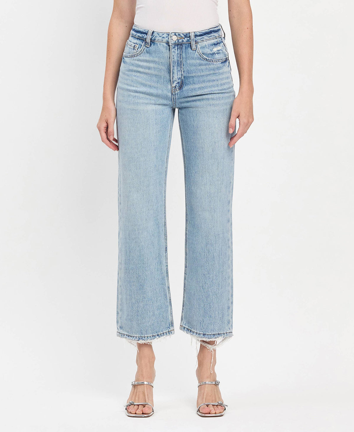 Lina 90's High Rise Ankle Slim Jean
