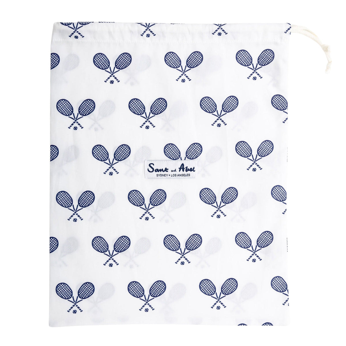 Men's Tennis Navy PJ Pants - Organic Cotton Poplin